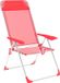 Marbueno Vouwbare Stoel Koraal 69 x 110 x 58 cm