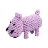 AQPET Hondenspellen Rope Rope Touw nijlpaard 18 x 12 cm Katoen