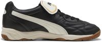 PUMA King Indoor Sneakers Mannen Leer Zwart-Wit Maat 37
