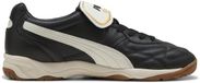 PUMA King Indoor Sneakers Mannen Leer Zwart-Wit Maat 37