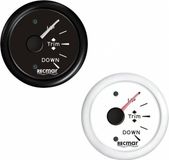 Recmar Trim Meter 0-190 degrés (noir)