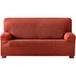 ECOMMERC3 Elastische jacquard-bankhoes voor 2-zits, universele pasvorm en ademend, kleur ketel, slijtvast, antislip design met elastische band