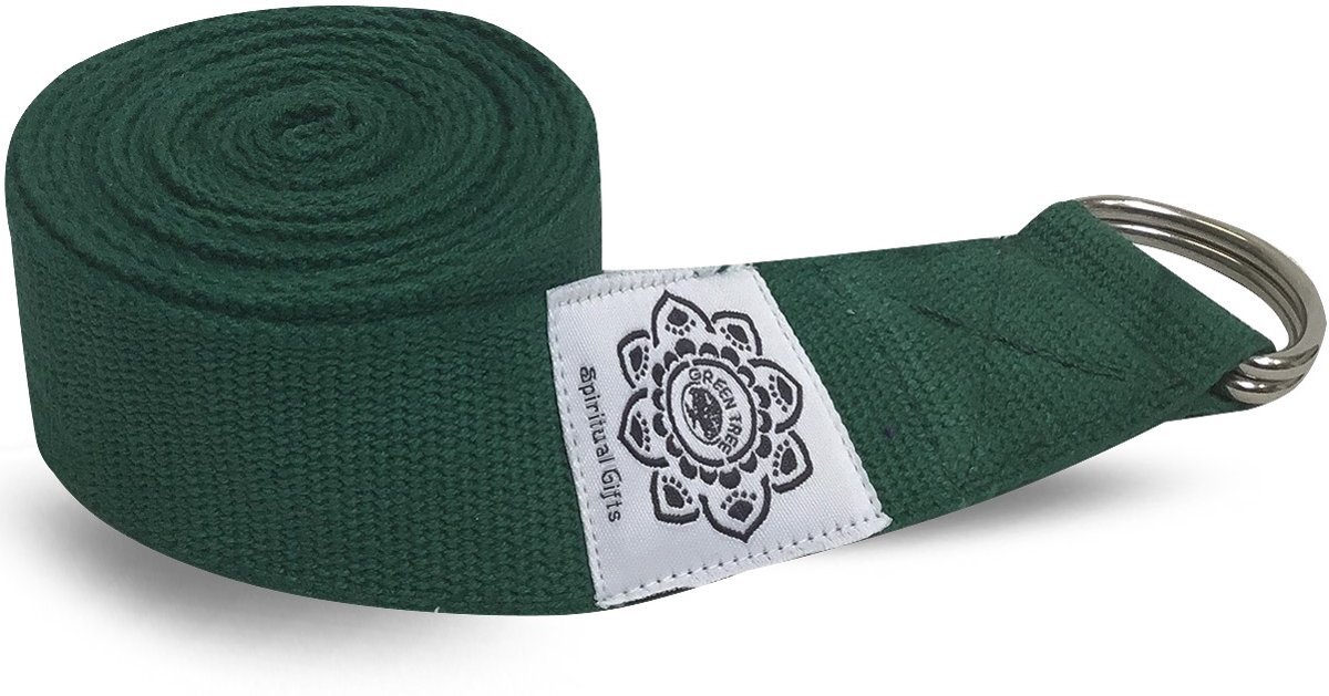 Greentree Yoga riem 270cm Groen