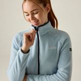 Regatta Dames Lakara Fleece Blauw Polyester Lange Mouw Maat 42