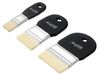 Spatule plate avec brosses en nylon - Noir - 2,5 cm, 5,1 cm, 7,6 cm