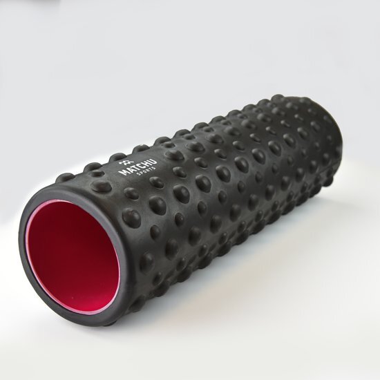 Matchu Sports - Foam Roller - Heavy Duty - Zwart