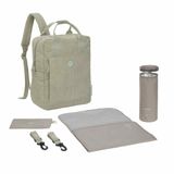 Lässig Green Label Vividal Backpack rugzak Cord light khaki
