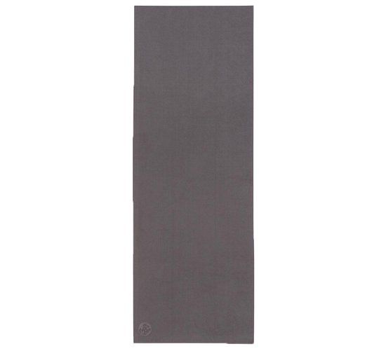 Manduka eQua Yoga Towel 183 cm - Thunder - Grijs
