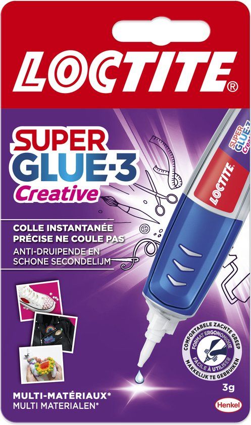 Loctite Creative Pen 3g Secondelijm | Hoge Detail Alleslijm | Multilijm & Seconde lijm