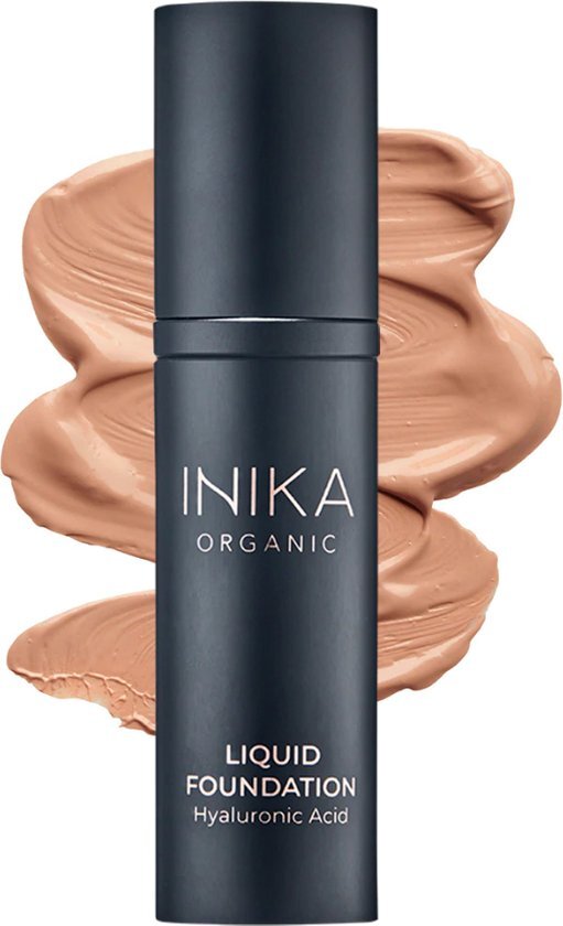 Inika Liquid Foundation met Hyaluronzuur VEGAN - Tan