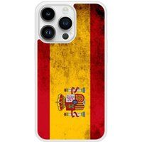 Apple iPhone 14 Drapeau espagne Verstevigd hoesje met sublimatie bedrukking
