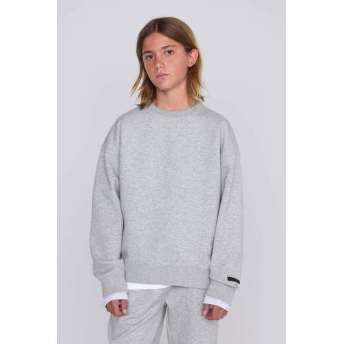 Coolcat sweater lichtgrijs melange