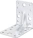 Alberts 846657 hoekanker extra sterk met rib | sendzimir verzinkt | 90 x 90 x 65 mm | set van 25
