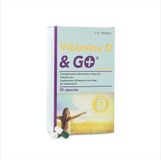 Laboratorios Pharma &amp; Go Laboratoires Pharma &amp;amp Go Vitamin D &amp;amp Go 30 capsules