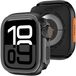 Merkloos Rugged Protective Case voor Apple Watch 46mm met Achterkant