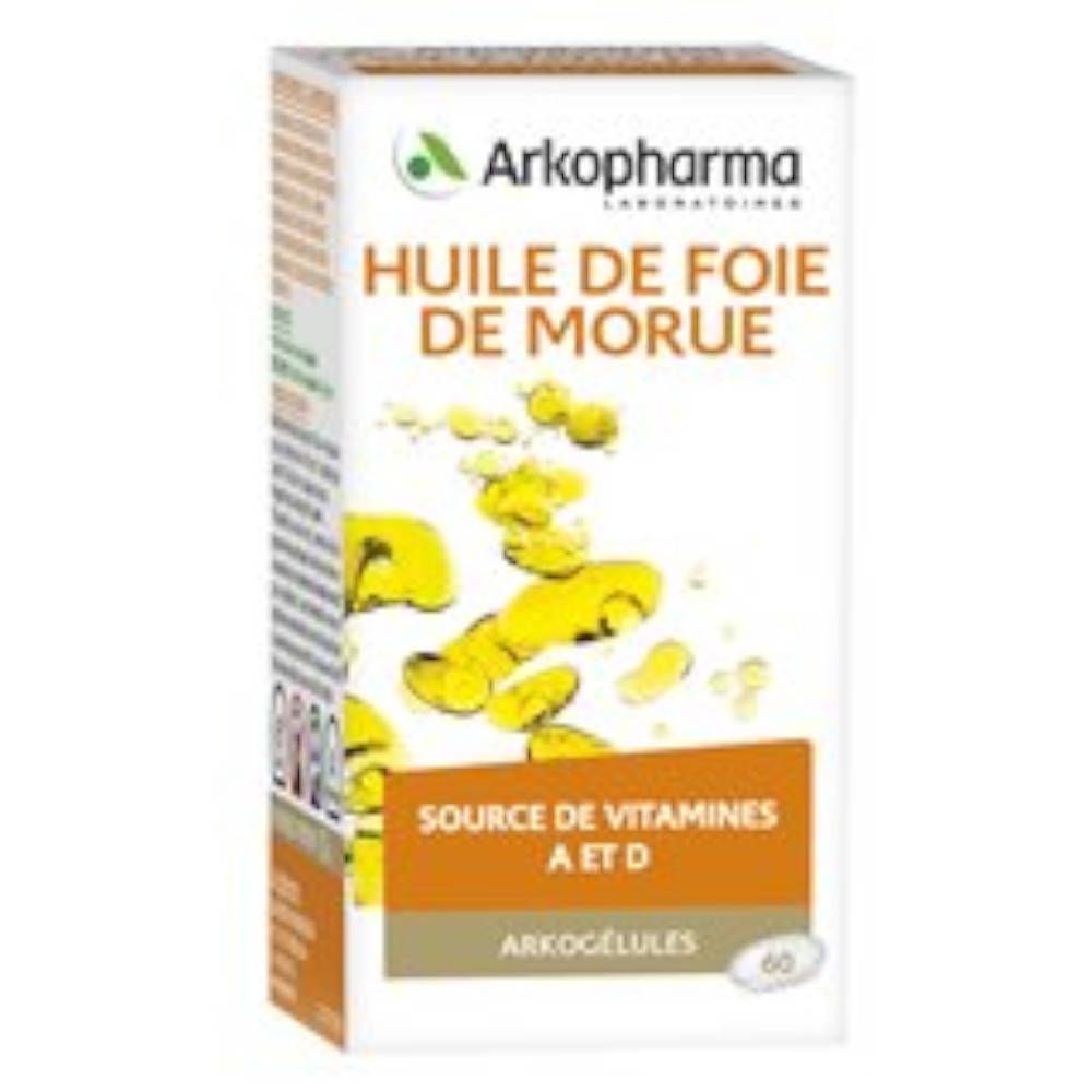 Arkopharma Arkocaps Levertraanolie 60 gel capsules