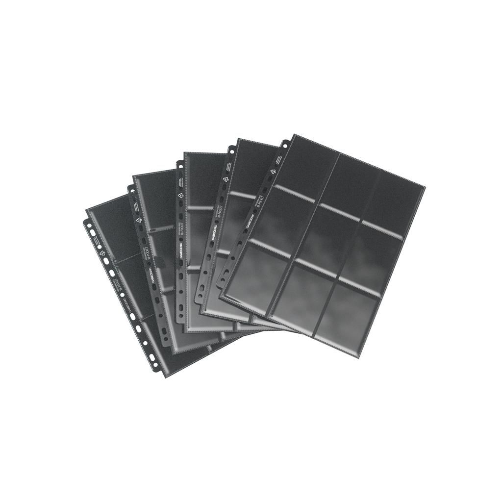 GameGenic Sideloading 18-Pocket Pages Pack Zwart (10 stuks)