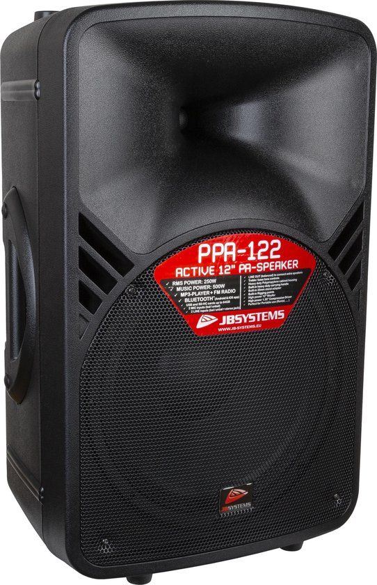 JB Systems PPA-122 Portable Speaker - Black