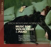 Music EtCetera Records Bruno Monteiro, João Paulo Santos, Miguel Rocha - Music For Violin, Cello & Piano (CD)