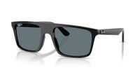 Ray-Ban Zonnebril 0RB2222 Unisex Zwart Blauw Polariserend Kunststof