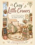 Cozy Little Corners: A Cozy Coloring Book for Adults and Teens