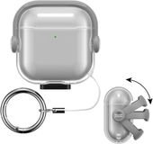 kwmobile Transparante koptelefoonhoes voor Apple Airpods 4