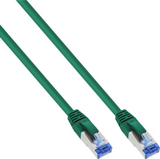 InLine 5m Cat.6(A) S-STP/PiMF netwerkkabel Cat6a Groen