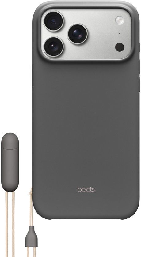 Beats Kickstand-hoesje met MagSafe en Cameraregelaar voor iPhone 17 Pro - Granietgrijs