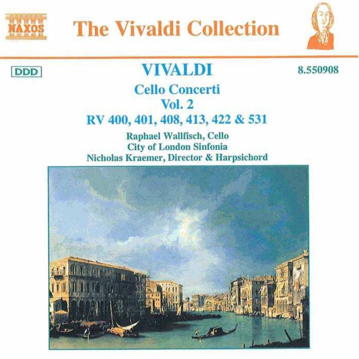 OUTHERE Antonio Vivaldi: Concerti per Violoncello Integrale Vol 2 F3 Nr 1-5 12 - CD