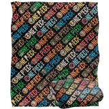 One Piece PIRATES LOGO PATROON Silky Touch Super zachte plaid 152 x 127 cm