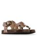Shoesme sandalen metallic rosé