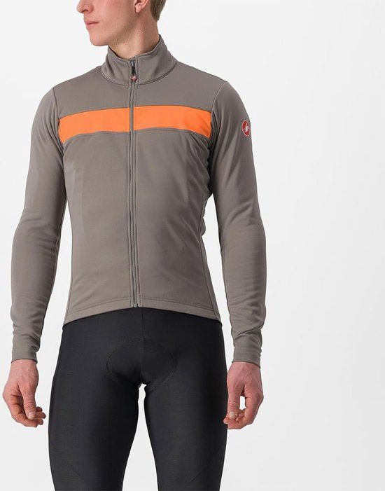 Castelli Raddoppia 3 Jasje Heren - Grijs - Maat M - 2023