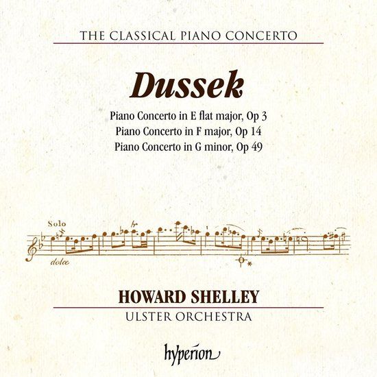 Universal Music Nederland Ulster Orchestra Howard Shelley - Piano Concertos Op 3 14 & 49 (CD)