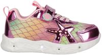 Zigzag Kinderschoenen Lleida Unisex Sneakers Mauve Mist Maat 35 Synthetisch/Textiel Harde Zool Rubber Veters Lente/Zomer 2026