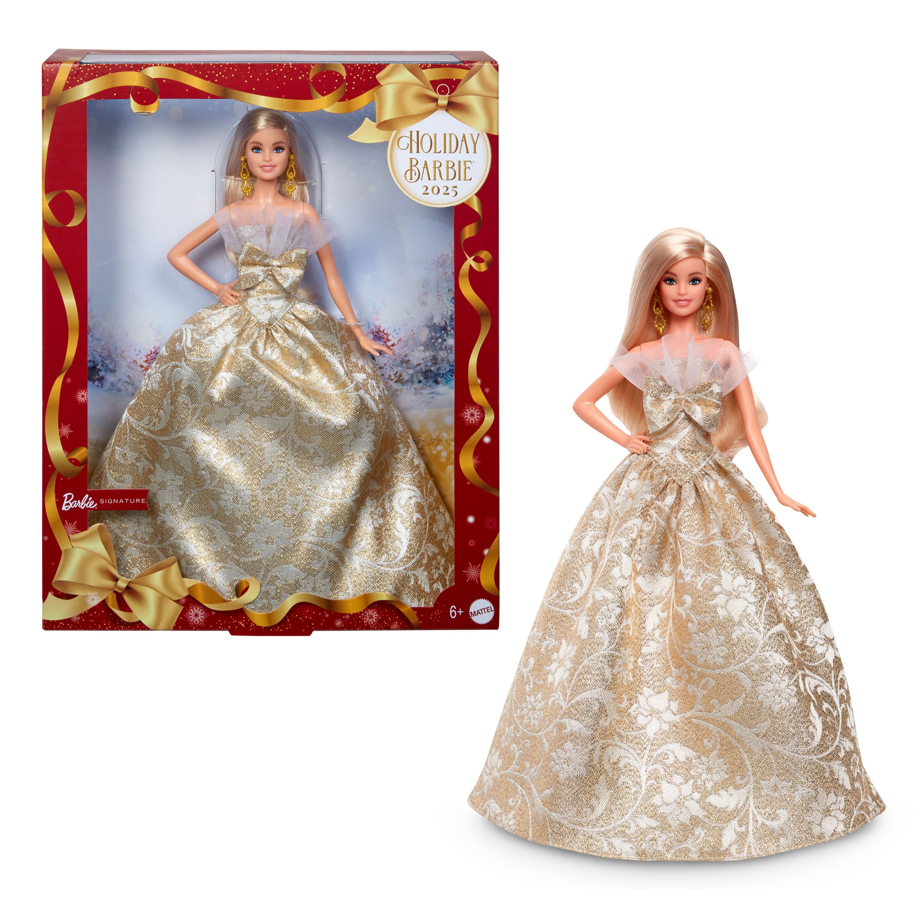 Barbie Signature - Feestelijke Holiday Barbiepop 2025