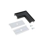 ELP LED-strip hoekstuk surface zwart 10mm