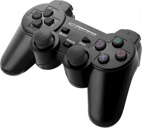 Esperanza Controller - PC / PlayStation 2 / PlayStation 3 - Zwart