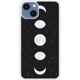 Apple Siliconen hoesje compatibel met iPhone 13 Moon Phase