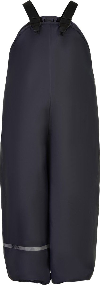 CELAVI - Broek met bretels voor kinderen - Gerecycled - Dark Navy - maat 100 (98-104cm)