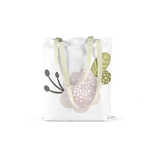 Bonamaison - Herbruikbare Draagtas - 48x55 cm - Katoen - Bedrukt - Opvouwbaar