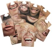 Paladone 3D Motion Faces Onderzetters - Face Mats Onderzetters, 10 stuks