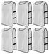 Merkloos 6 stuks lijfjes voetbalset, sport mesh bibs, trainingslijfjes basketbal, sportshirt lijfje voor volwassenen, lijfjes mesh vest voor training, trainingslijfjes voor heren en dames