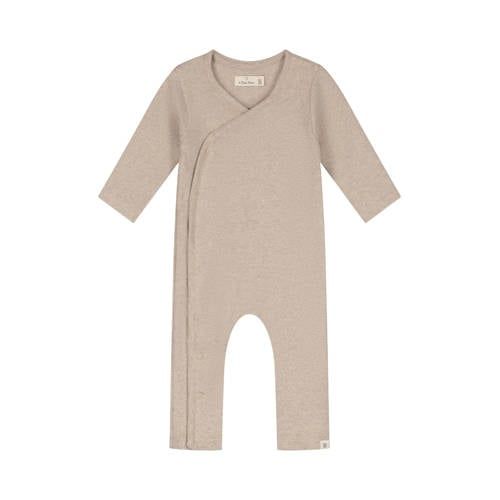 A Tiny Story Baby Pakje - Oatmeal Melange - Maat 50 - Beige
