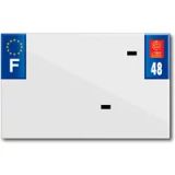 Top Plaq Blanco PVC nummerplaatstrip Top Plaq 48