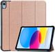 Selected by GSMpunt.nl Apple iPad 11 (2025) / 10.9 (2022) Hoes Tri-Fold Book Case Roze Goud