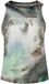 NNormal Race Tank Singlet Femme Nature AI Print Élasthanne Noir Vert Violet Col Rond