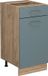 Vicco R-Line Keukenonderkast – 40 cm WB Marmer Blauw-grijs