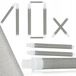 Rosfix Set de filtres à doigts - 60 Mesh, 96,8 mm x Ø9 mm - 10 pièces Métal/Plastique