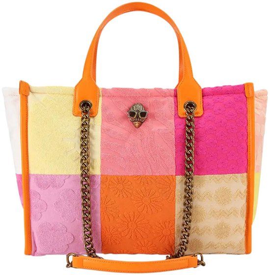 Kurt Geiger Hoxton Shopper Grijs Textiel