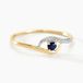 Or Jaune Karmele Saphir Bague